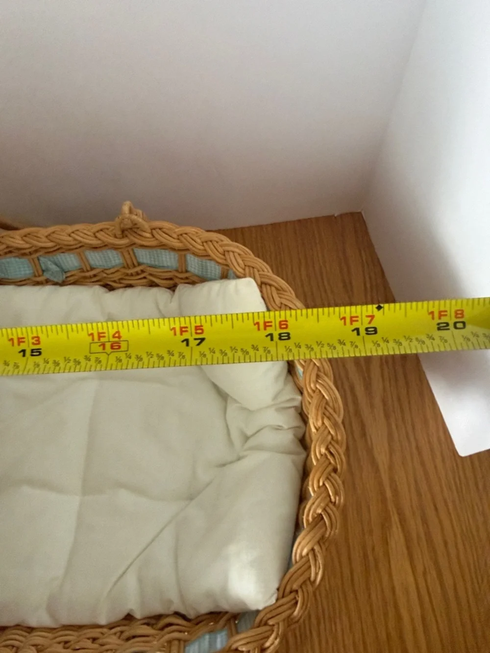 American Girl Woven Bitty Baby Basket